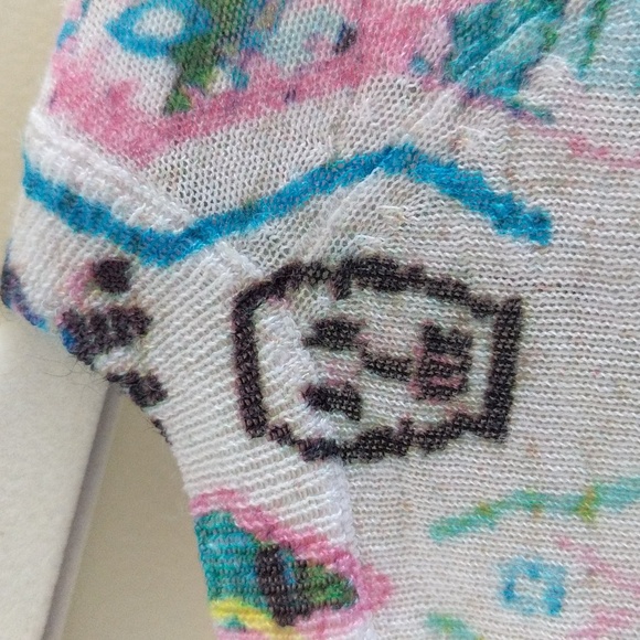 NWOT Zadig & Voltaire Tito Kilim Top In Neutrals T-shirt - Picture 10 of 15